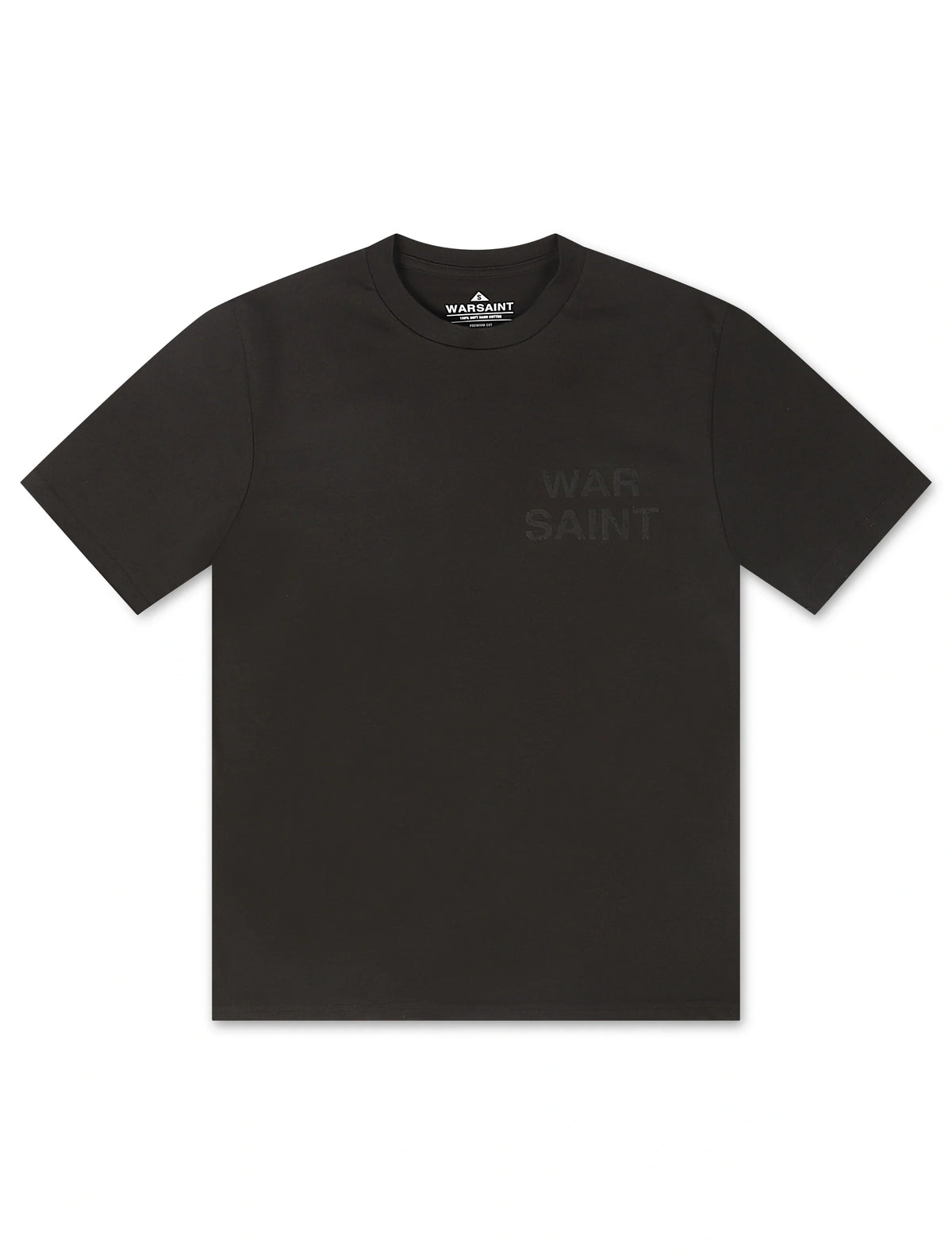 Warsaint LA Script Tee - Charcoal/Black