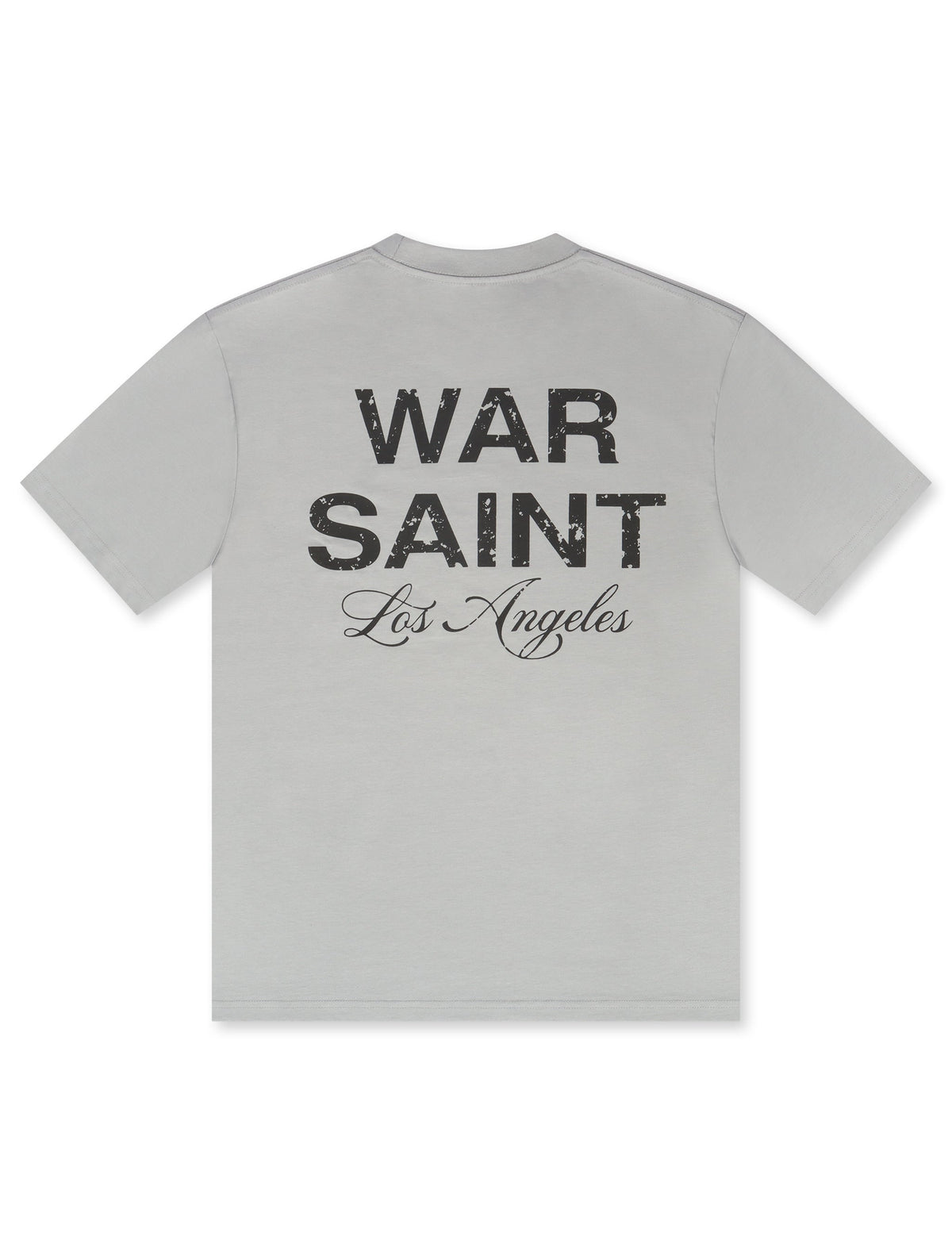 Warsaint LA Script Tee - Smoke/Black